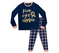 Harry Bear Ensemble De Pyjamas Fille Bataille d'oreillers Bleu 12-13 Ans