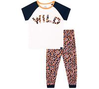 Harry Bear Ensemble De Pyjamas Fille Imprimé Léopard Blanc 11-12 Ans