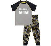 Harry Bear - Ensemble De Pyjamas - Gaming - Garçon - Jeu - Gris - 10-11 Ans
