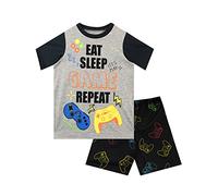 Harry Bear Ensemble De Pyjamas Garçon Jeux Noir 8-9 Ans
