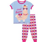 Harry Bear - Ensemble De Pyjamas - Lama - Fille - Bleu - 9-10 Ans