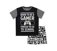 Harry Bear Ensemble De Short Pyjamas Garçon Le Jeu Noir 10-11 Ans