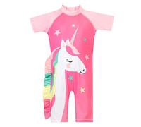 Harry Bear Filles Maillot de Bain Licorne Rose 5-6 Ans