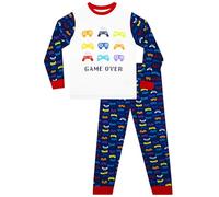 Harry Bear Garcon | Jeux Pyjama Enfant Garcon | Ajustement Douillet Pyjama Hiver Garcon | Bleu 12-13 Ans