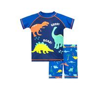 Harry Bear Garçons Maillot de Bain Deux Pièces Dinosaure Bleu 7-8 Ans
