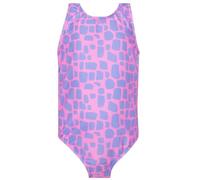 Harry Bear Maillot De Bain Fille | Imprimé Animal Maillot De Bain Enfant Fille | Rose 6-7 Ans