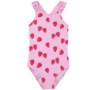 Harry Bear Maillot De Bain Fille | Maillot De Bain Enfant Fraise | Vetement Fille Ete | Rose 6-7 Ans