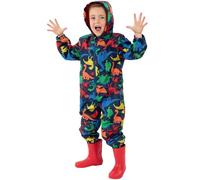 Harry Bear Manteau Garcon Dinosaure, Imperméable Enfant Dino, Manteau Enfant, Bleu 5-6 Ans