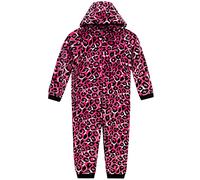 Harry Bear Pyjama Combinaison Animaux | Surpyjama Fille | Combinaison Pyjama Enfant | Combinaison Polaire Enfant | Rose 7-8 Ans