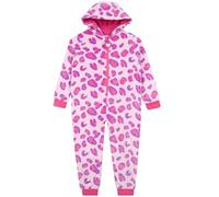Harry Bear Pyjama Combinaison Animaux | Surpyjama Fille | Combinaison Pyjama Enfant | Combinaison Polaire Enfant | Rose 10-11 Ans