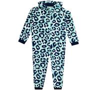 Harry Bear Pyjama Combinaison Animaux | Surpyjama Fille | Combinaison Pyjama Enfant | Combinaison Polaire Enfant | Bleu 10-11 Ans