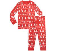 Harry Bear Pyjama Fille Noël Rouge 4-5 Ans
