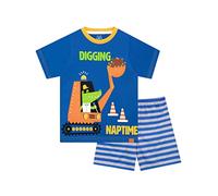 Harry Bear Pyjama Garçon Excavateur Bleu 4-5 Ans