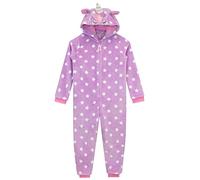Harry Bear Pyjama Licorne Fille | Surpyjama Polaire | Combinaison Licorne Enfant | Combinaison Polaire Violet 6-7 Ans
