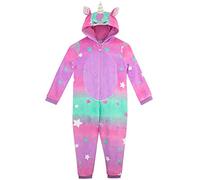 Harry Bear Pyjama Licorne Fille | Surpyjama Polaire Enfant | Combinaison Licorne Enfant | Combinaison Enfant Polaire Multicolore 7-8 Ans