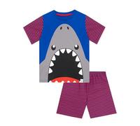 Harry Bear Pyjama Requin | Short Pyjama Garçon | Bleu 3-4 Ans