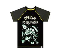 Harry Bear - T-Shirt - Dinosaure - Garçon - Noir - 4-5 Ans