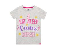 Harry Bear T-Shirt Fille Danser Gris 6-7 Ans