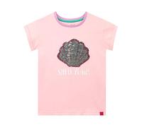 Harry Bear - T-Shirt - Shell Yeah - Fille - Réversible Paillette - Rose - 8-9 Ans