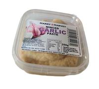 Harry Harvey Pâte d'ail hachée 250 g, purée écrasée - prête à l'emploi