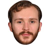 Harry Lawtey (Beard) Big Head. Masque plus grand que nature.
