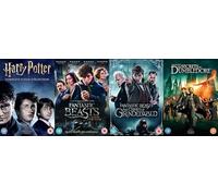 Harry Potter 1-8 & Fantastic Beast 3 Film Complete Collection DVD - Harry Potter: The Complete 8-film Collection / Fantastic Beasts: Where To Find Them / Crimes of Grindelwald / Secrets of Dumbledore