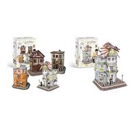 Harry Potter 7585 Diagon Alley 4 in 1 3D Puzzle Set
