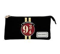 Harry Potter 9 3/4-Trousse Triple HS, Brun