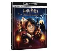 Harry Potter À L'école Des Sorciers - 4k Ultra Hd + Blu-Ray - Boîtier Steelbook® Limité