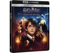 Harry Potter À L'école Des Sorciers - 4k Ultra Hd + Blu-Ray - Édition Boîtier Steelbook