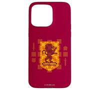 Harry Potter Abstract Gryffindor House Shield Coque pour iPhone 15 Pro Max