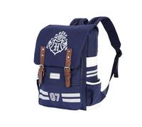 Harry Potter Academy-Sac à Dos Oxford, Bleu Foncé