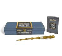 Harry Potter: Albus Dumbledore Light and Sound Wand Set: Plays 12 Sounds from the Films Including Dumbledore's Voice!