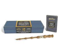 Harry Potter: Albus Dumbledore Light and Sound Wand Set: Plays 12 Sounds from the Films Including Dumbledore's Voice!