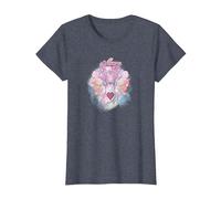 Harry Potter Always T-Shirt, Femme, Bleu Chiné, XL