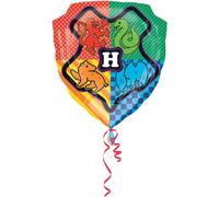 Harry Potter - Armoiries de Poudlard - Ballon en plastique "SuperShape" - Film SG23114 (45,72 cm) (Coloré)