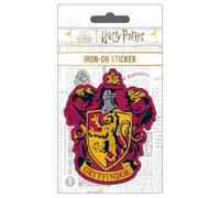 Harry Potter - Autocollant thermocollant (Taille unique) (Rouge/Doré)