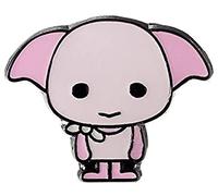 HARRY POTTER Badge Officiel Dobby l'elfe de Maison, Taille Unique, Voir Description, sans_Pierre