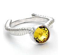 HARRY POTTER Bague solitaire en femme en argent 925-, Métal