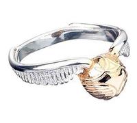 The Carat Shop Bague en argent sterling Harry Potter Golden Snitch Unisexe Medium argent G