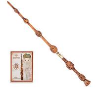 Harry Potter - Baguette Magique Deluxe Albus Dumbledore Wizarding World - Authentique Albus Dumbledore 30 Cm Avec Carte De Sorts - 6062060 - Jouet Enfant 6 Ans