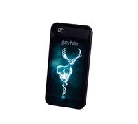 Harry Potter Batterie Externe Lumineuse de 10 000 mAh. Charge jusqu'à 2 téléphones à la Fois. Affichage LCD de l'indicateur d'alimentation. 4 Charges complètes de l'appareil en déplacement. 2 Sorties
