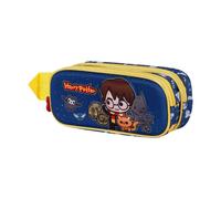 Harry Potter Beasty Friends Trousse 3D Double, Bleu Bleu