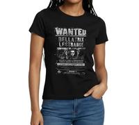 Harry Potter Bellatrix Wanted T Shirt Femme