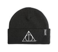 Harry Potter Bonnet noir Les Reliques de la Mort Brodé Adultes