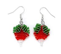 Harry Potter Boucles d'oreilles en perles radis Luna Lovegood par The Carat Shop
