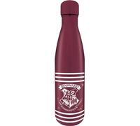 Harry Potter - Bouteille d'eau, armoiries et rayures, métal PM744 (taille unique) (Vin rouge)