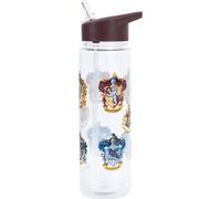 Harry Potter - Bouteille d'eau, emblème de la maison, plastique TA13245 (taille unique) (Coloré)