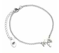Carat Bracelet Diadème à breloques en argent sterling, taille unique