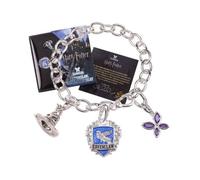 Harry Potter Bracelet Avec Pendentifs Plaqué Argent Lumos Ravenclaw